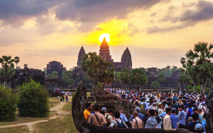 Sunrise Angkor Wat temple