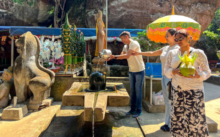 Kulen Mountain Shiva Linga - Taxi In Cambodia