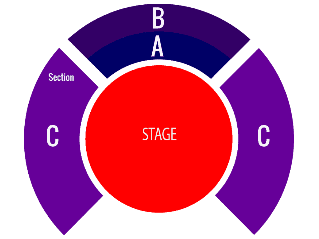 Phare Circus Seat Plan