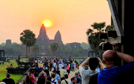 Sunrise over Angkor Wat