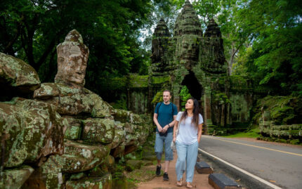 North Gate of Angkor Thom - Taxi In Cambodia